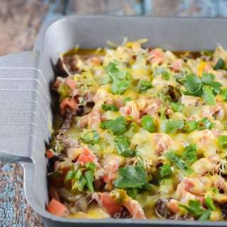 Hot Cheesy 7 Layer Dip