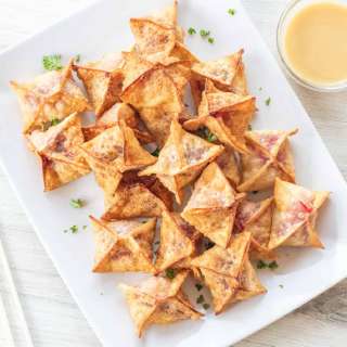 Leftover Thanksgiving Dinner Wontons