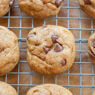 Easy Chocolate Chip Pumpkin Cookies