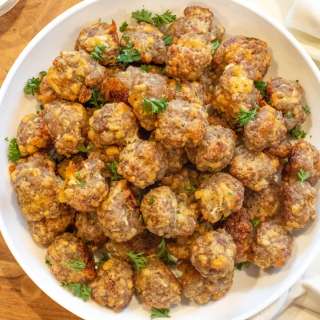 Cheesy Sausage Balls