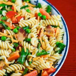 Bacon Pasta Salad Primavera