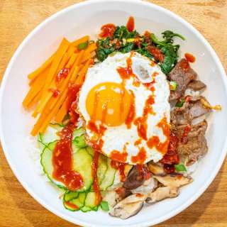 Homemade Bibimbap (비빔밥)