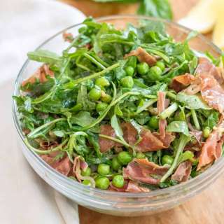Pea Prosciutto Salad