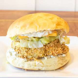 Homemade Fish Fillet Sandwich