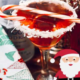 Santa Clausmopolitan Cocktail