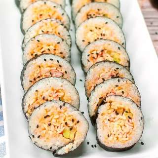 Spicy Crab Sushi Roll Recipe