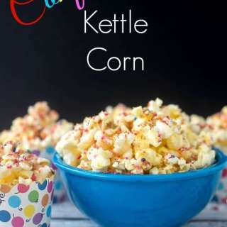 Confetti Kettle Corn Popcorn Recipe