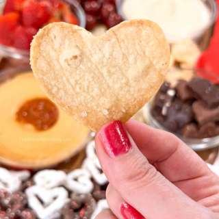 Heart Shaped Tortilla Chips (Easy Air Fryer Recipe)