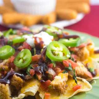 Barbecue Chicken Nachos