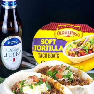 Beef Enchilada Taco Boats