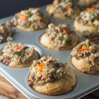 Sausage Mediterranean Cups