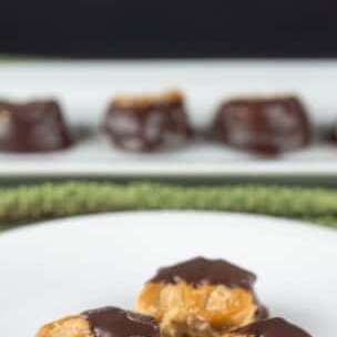 Chocolate Pretzel Peanut Butter Bites