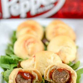 Dr Pepper Barbecue Meatball Crescents