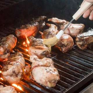 Bacon Wrapped Jalapeno Quail #SundaySupper