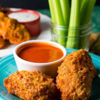 Buffalo Blue Cheese Potato Croquettes