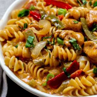 Chicken Fajita Pasta Recipe