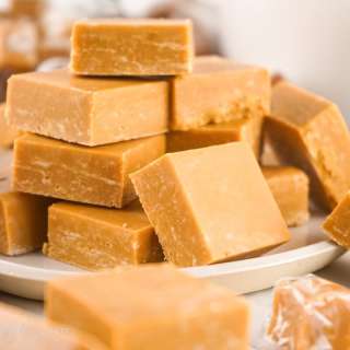 2-Ingredient Caramel Fudge