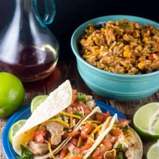 Lime Chicken Tacos