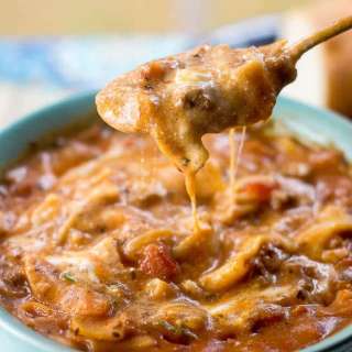 Easy Lasagna Soup