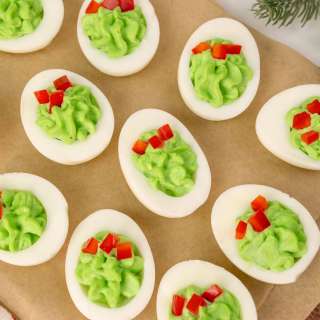 Christmas Deviled Eggs