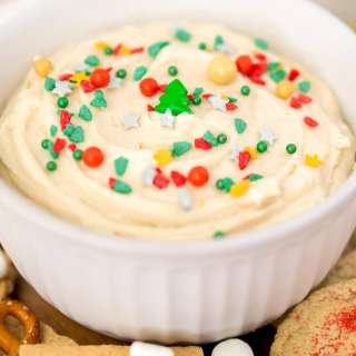 Christmas Sugar Cookie Dip