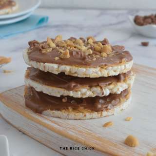 Rice Cake With Chocolate