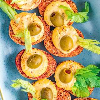 Bloody Mary Deviled Eggs Recipe