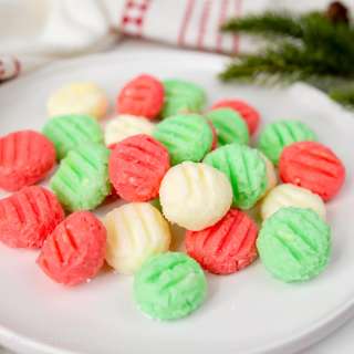 Christmas Cream Cheese Mints