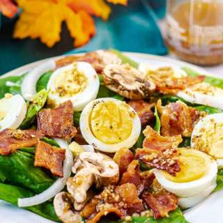 Spinach Salad with Warm Bacon Dressing Recipe