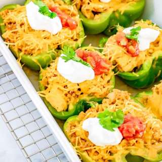 Chicken Fajita Stuffed Peppers