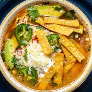 Instant Pot Chicken Tortilla Soup Recipe