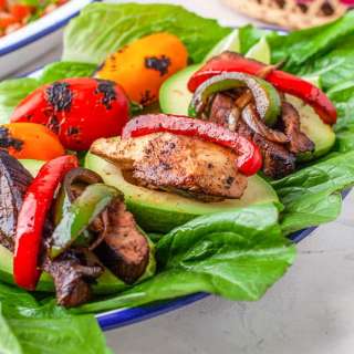 Fajita Stuffed Avocados Recipe