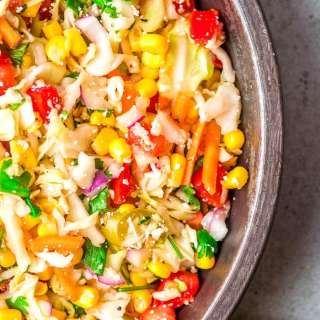 Spicy Cilantro Lime Summer Slaw Recipe