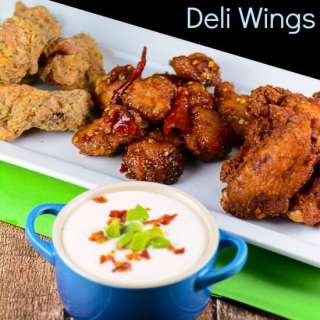 Southwest Avocado Bacon Ranch and Deli Wings
