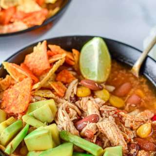 Instant Pot Enchilada Soup Recipe