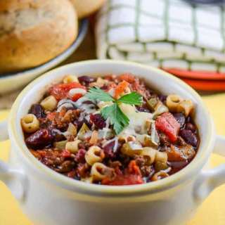 Copycat Olive Garden Pasta e Fagioli Soup