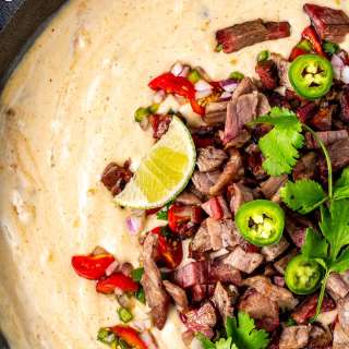 Brisket Queso Dip