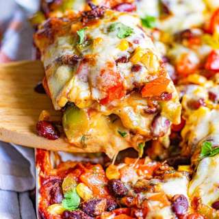 Vegetarian Enchilada Casserole Recipe