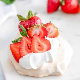 Strawberry Mini Pavlova