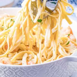 Shrimp Fettuccine Alfredo Recipe