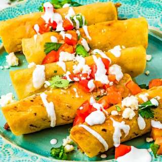 Chicken And Cream Cheese Taquitos