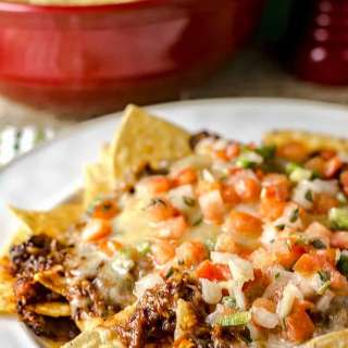 Easy Pulled Pork Nachos by Gridiron Grub Guru