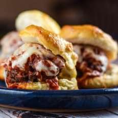 Meatball Biscuit Sliders