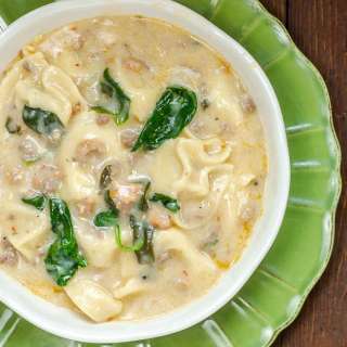 Sausage Tortellini Soup (Instant Pot Version)