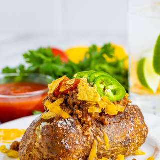 Taco Stuffed Baked Potatoes