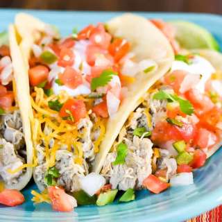 Crockpot Chicken Tacos