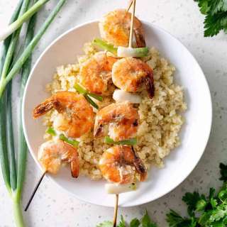Grilled Garlic Shrimp
