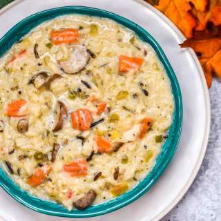 Instant Pot Chicken And Wild Rice Soup