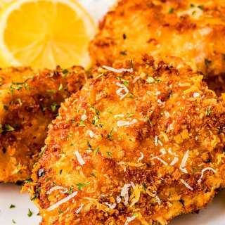 Air Fryer Parmesan Crusted Chicken Recipe