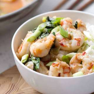 Thai Basil Shrimp